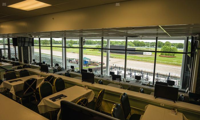 Monmouth Park - Section Dining Club Table 97 Seat View