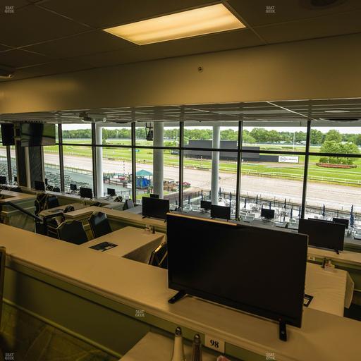 Monmouth Park - Section Dining Club Table 98 Seat View