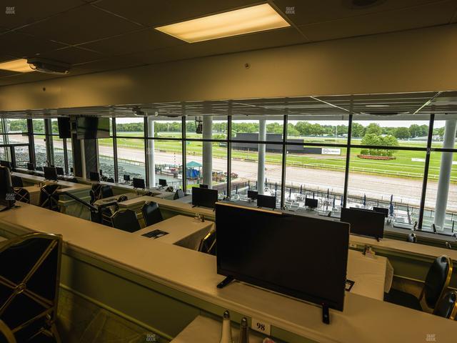 Monmouth Park - Section Dining Club Table 98 Seat View
