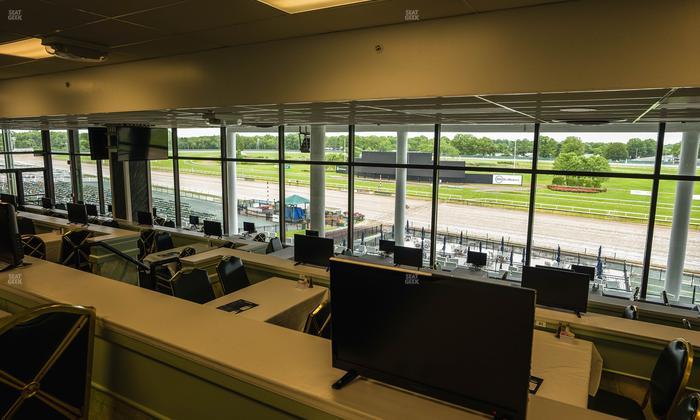 Monmouth Park - Section Dining Club Table 98 Seat View