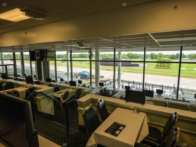 Monmouth Park - Section Dining Club Table 99 Seat View