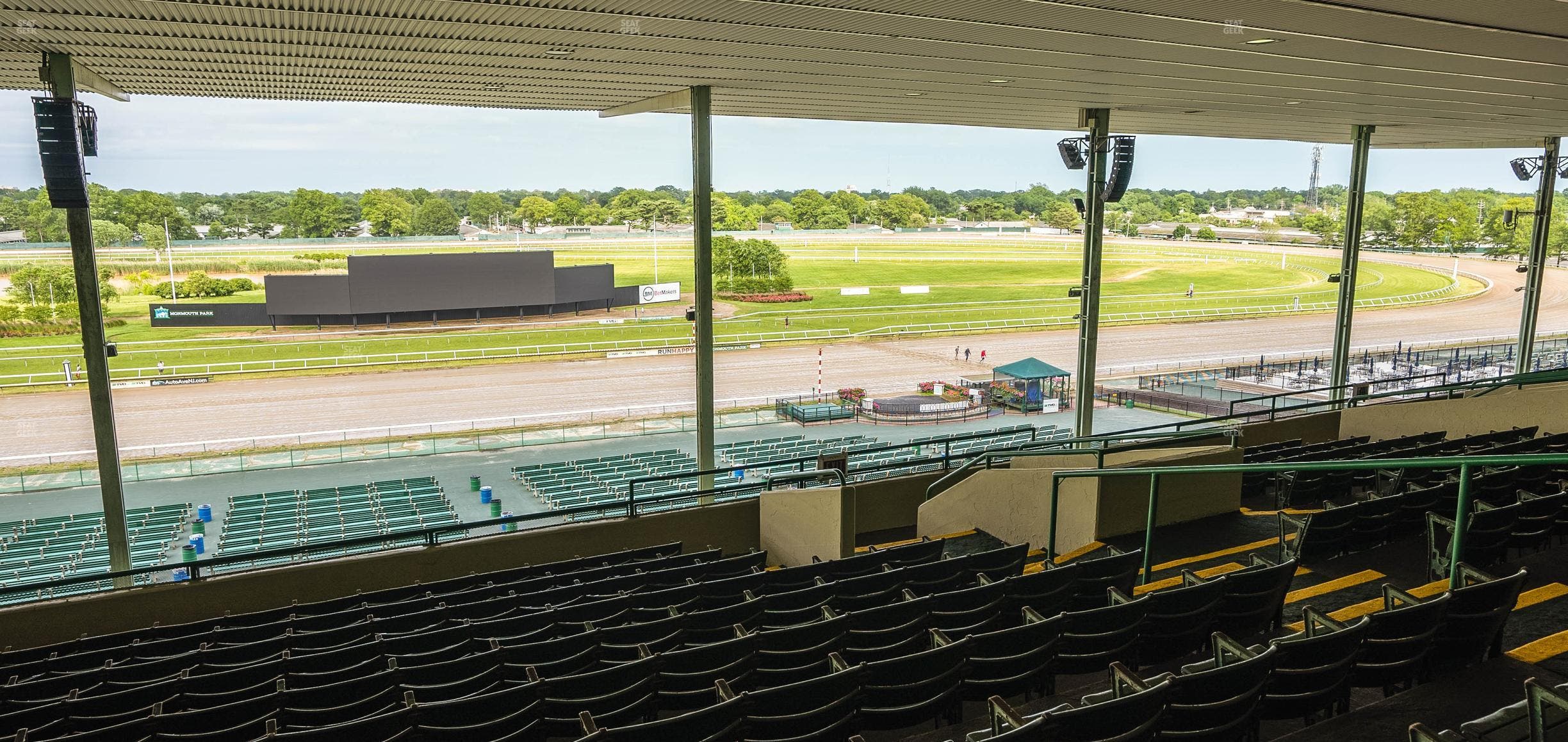 Monmouth Park - Section Grandstand 11 Seat View