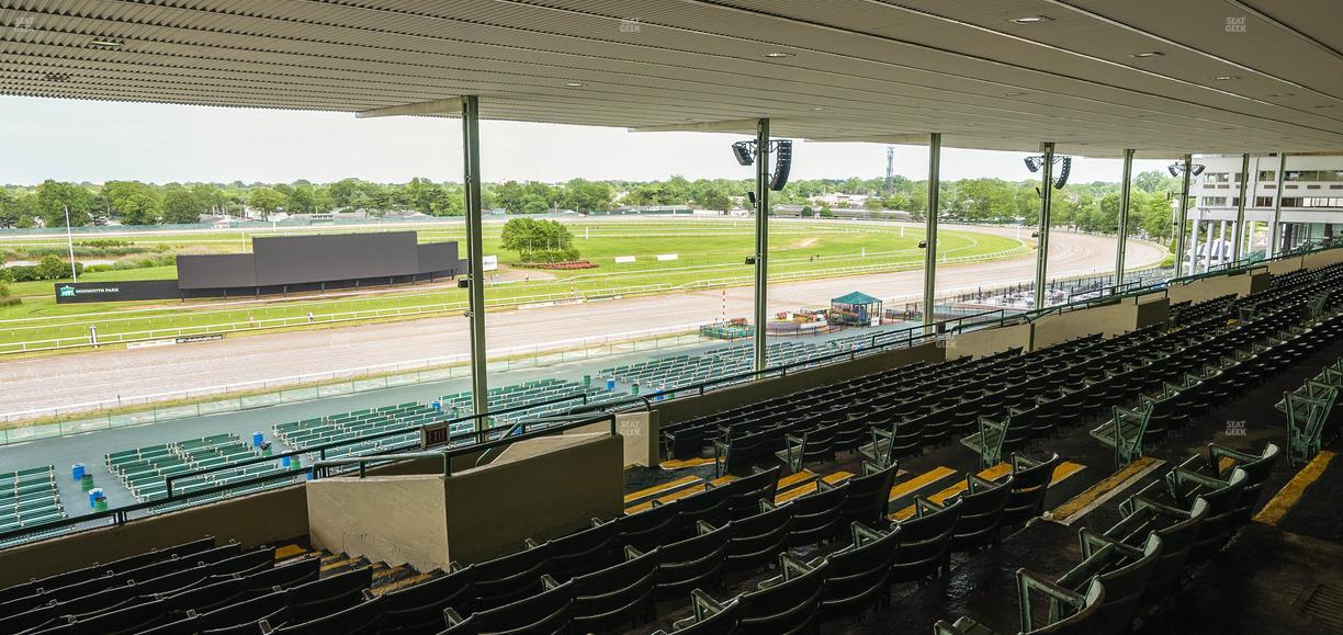 Monmouth Park - Section Grandstand 14 Seat View
