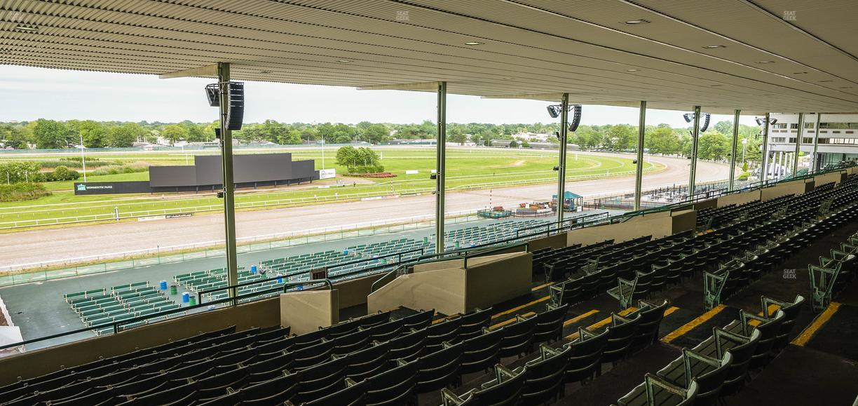 Monmouth Park - Section Grandstand 15 Seat View