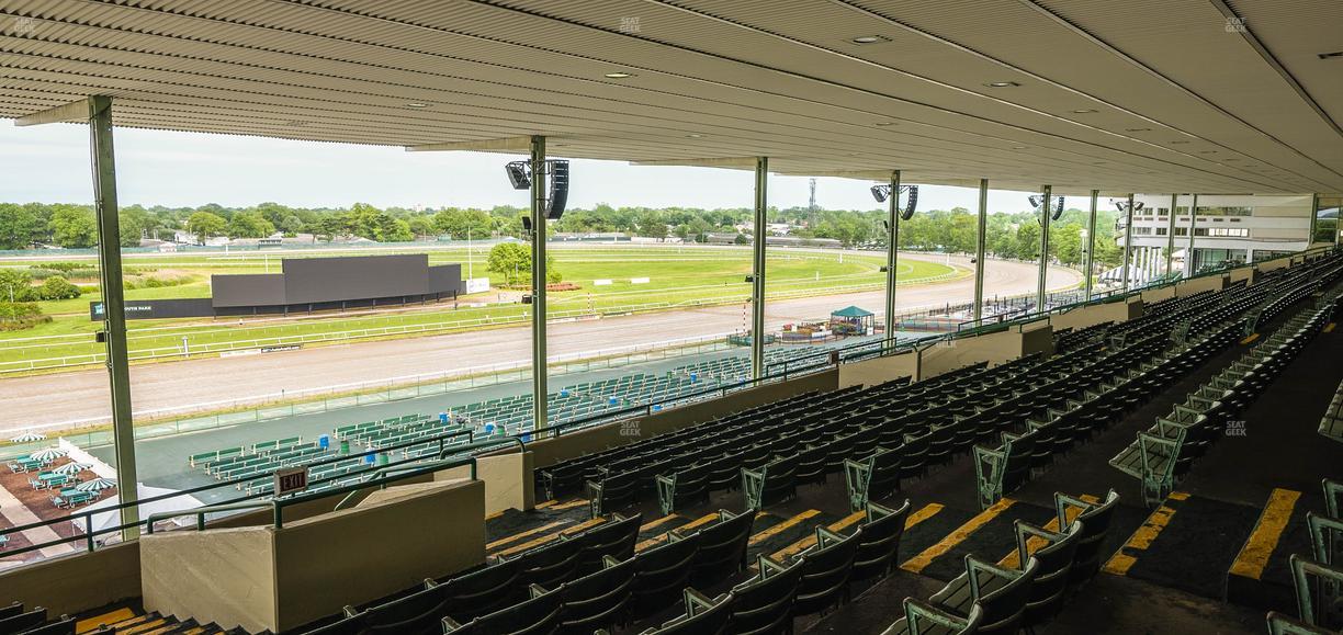 Monmouth Park - Section Grandstand 16 Seat View
