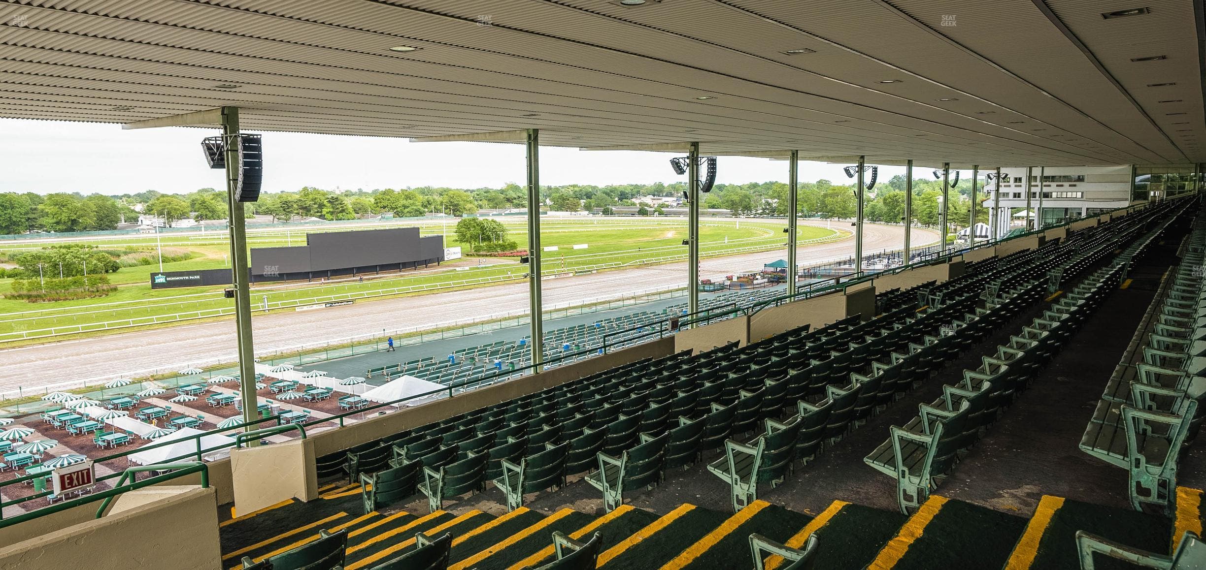 Monmouth Park - Section Grandstand 18 Seat View