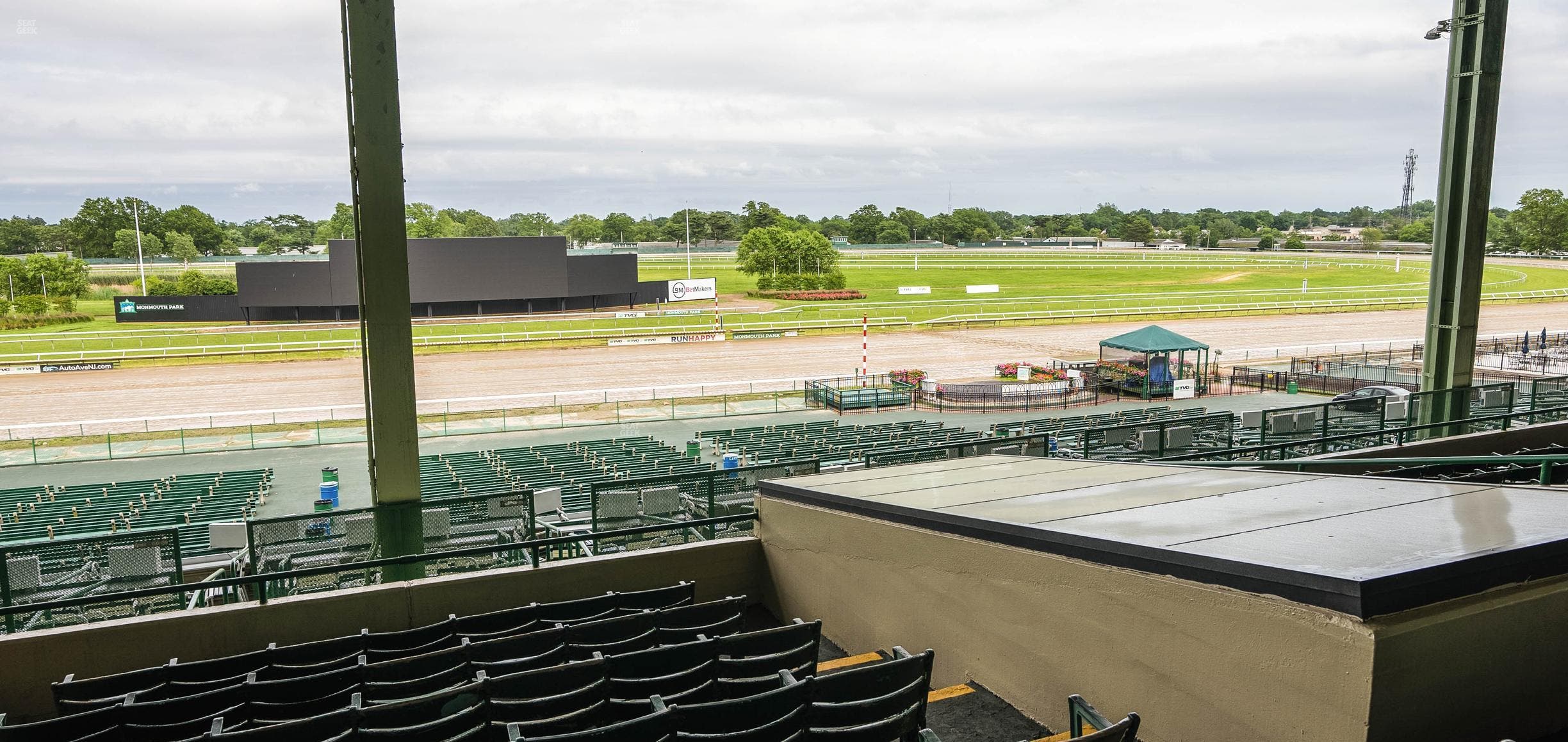 Monmouth Park - Section Grandstand 3 Seat View