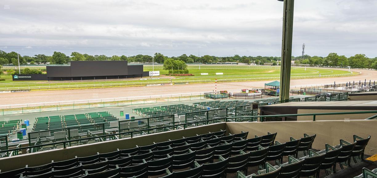 Monmouth Park - Section Grandstand 4 Seat View