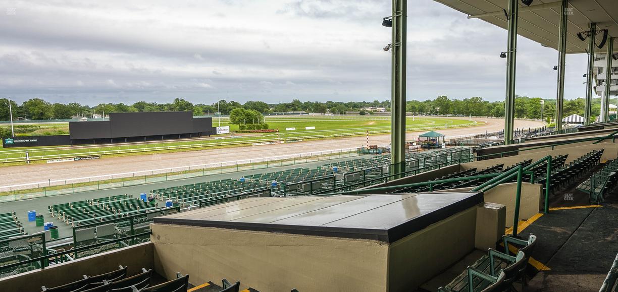 Monmouth Park - Section Grandstand 5 B Seat View