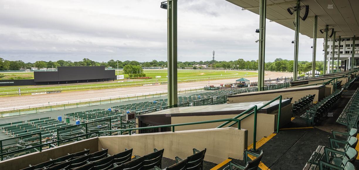 Monmouth Park - Section Grandstand 5 C Seat View