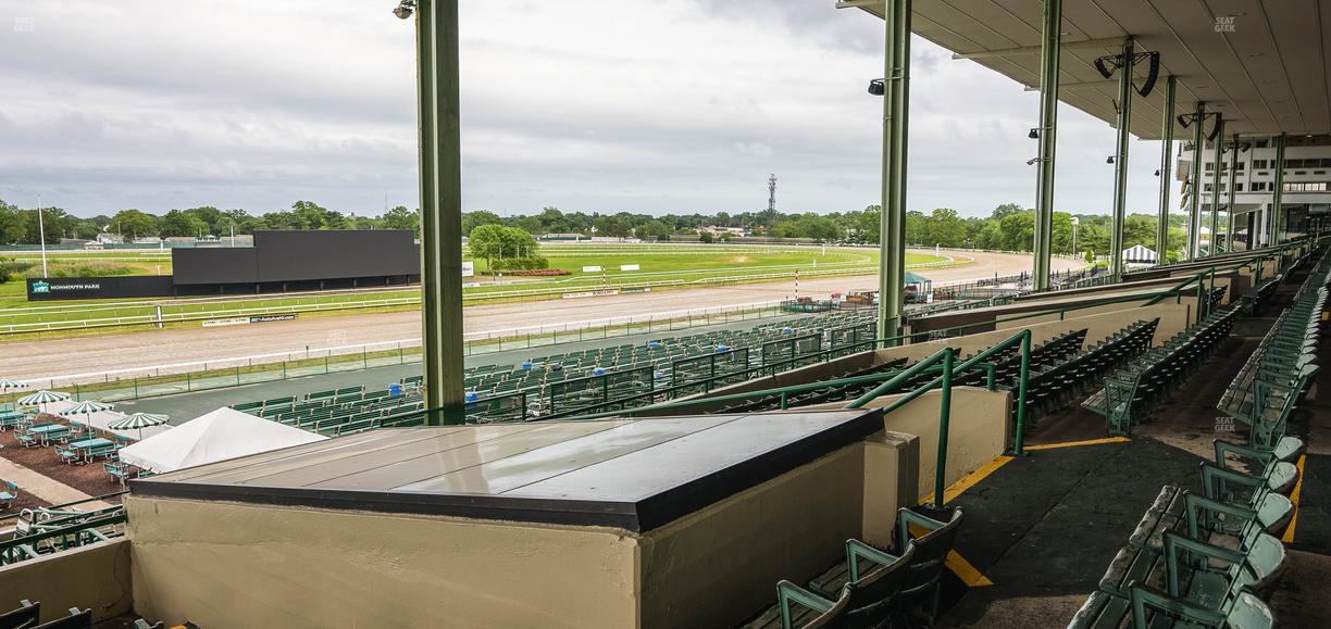 Monmouth Park - Section Grandstand 5 D Seat View
