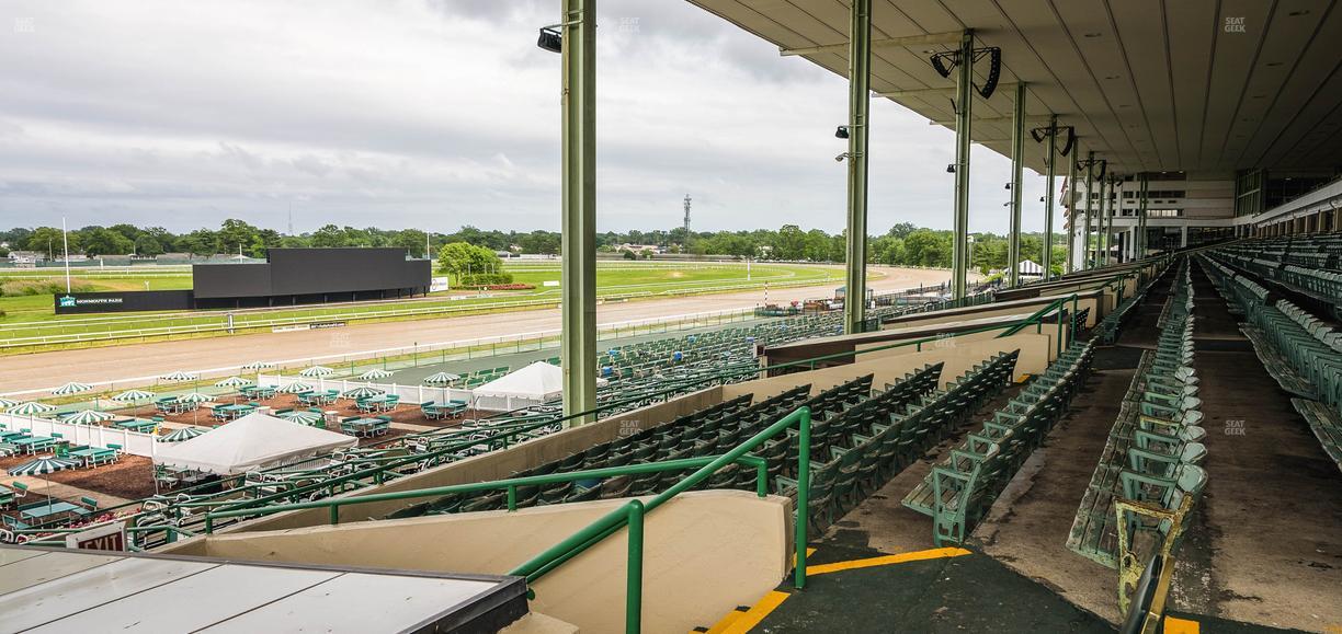 Monmouth Park - Section Grandstand 5 F Seat View