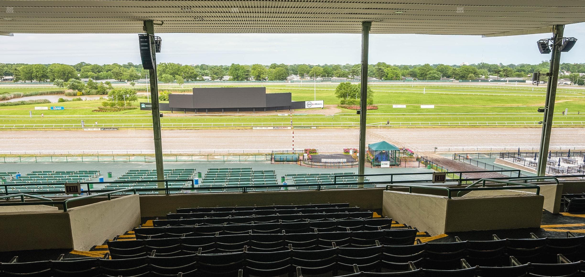 Monmouth Park - Section Grandstand 8 Seat View