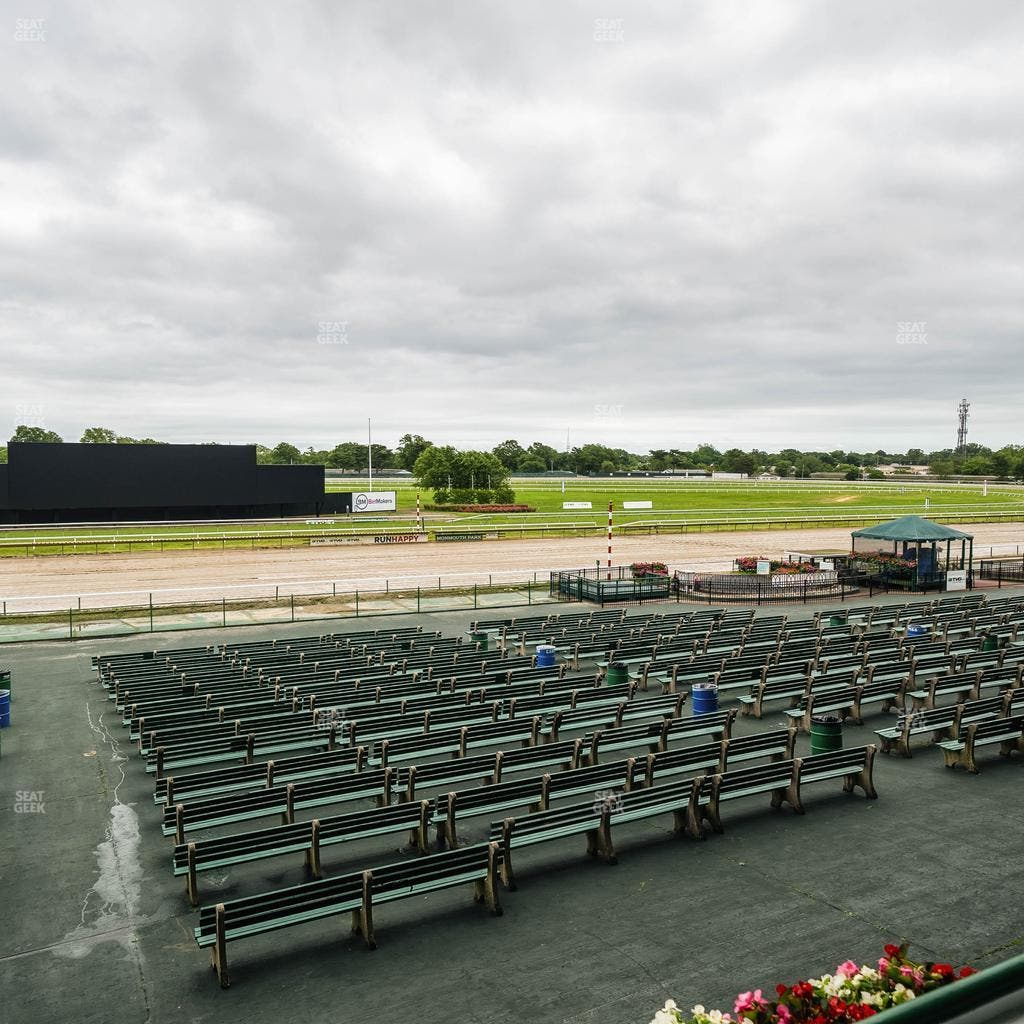 Monmouth Park - Section Grandstand Box 156 Seat View