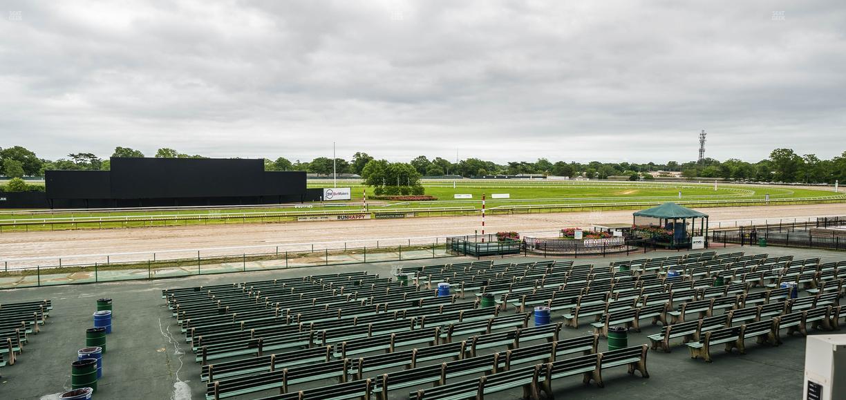 Monmouth Park - Section Grandstand Box 156 Seat View
