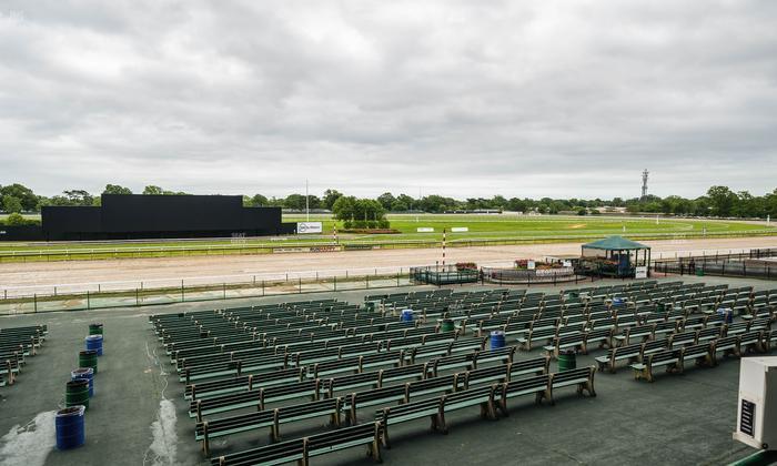 Monmouth Park - Section Grandstand Box 156 Seat View