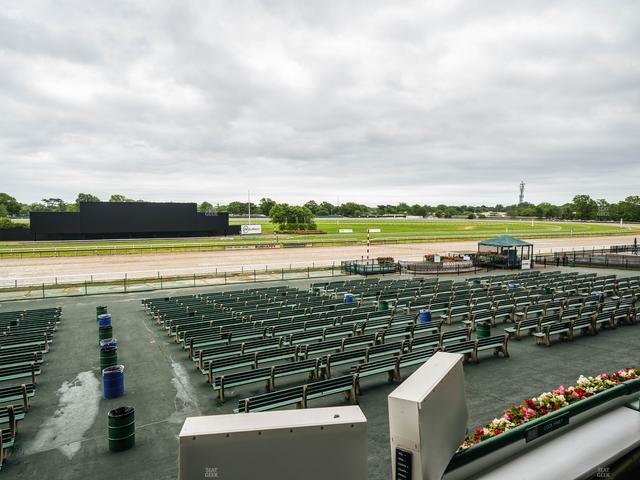 Monmouth Park - Section Grandstand Box 157 Seat View