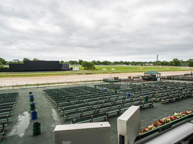Monmouth Park - Section Grandstand Box 157 Seat View