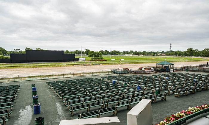 Monmouth Park - Section Grandstand Box 157 Seat View