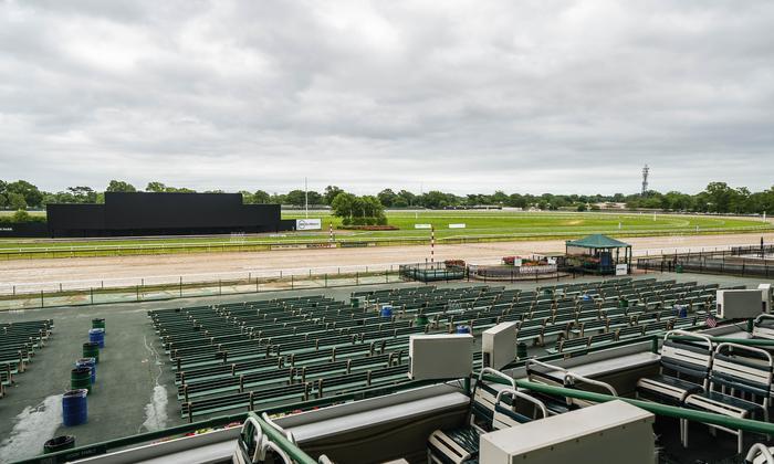 Monmouth Park - Section Grandstand Box 158 Seat View