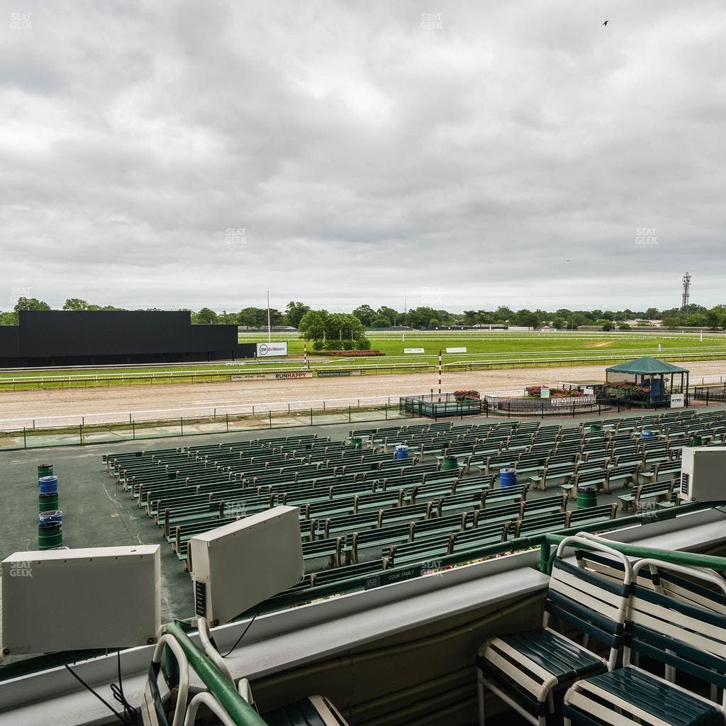 Monmouth Park - Section Grandstand Box 159 Seat View