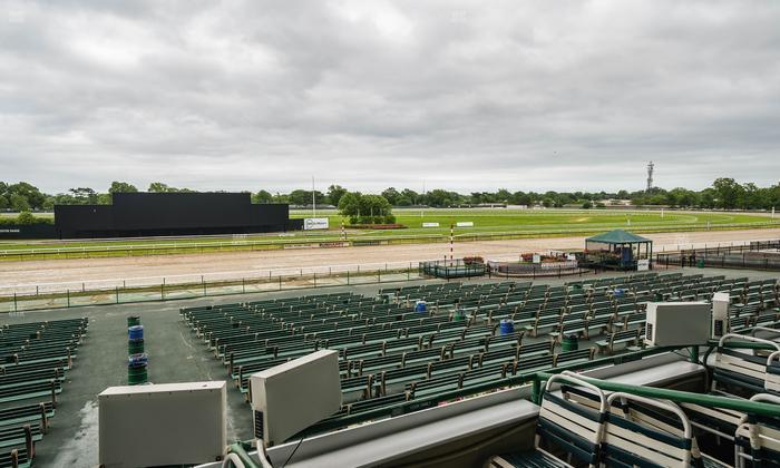 Monmouth Park - Section Grandstand Box 159 Seat View