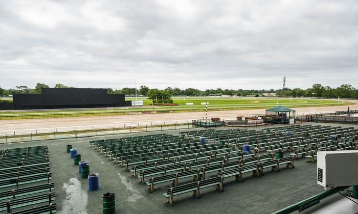 Monmouth Park - Section Grandstand Box 160 Seat View