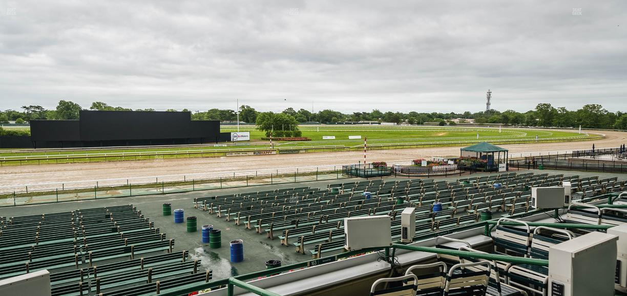 Monmouth Park - Section Grandstand Box 166 Seat View