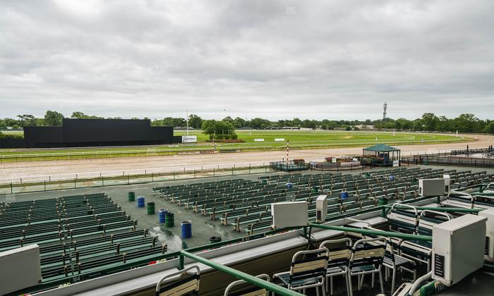Monmouth Park - Section Grandstand Box 166 Seat View
