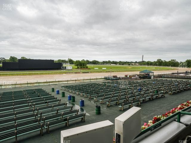 Monmouth Park - Section Grandstand Box 167 Seat View