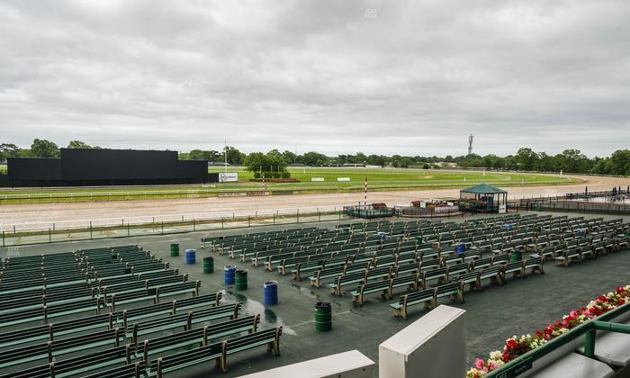 Monmouth Park - Section Grandstand Box 167 Seat View