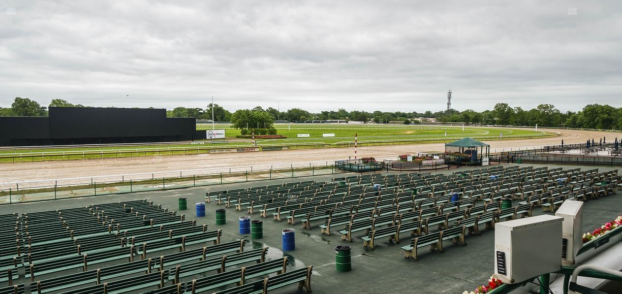 Monmouth Park - Section Grandstand Box 168 Seat View