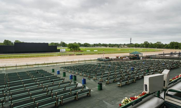Monmouth Park - Section Grandstand Box 168 Seat View