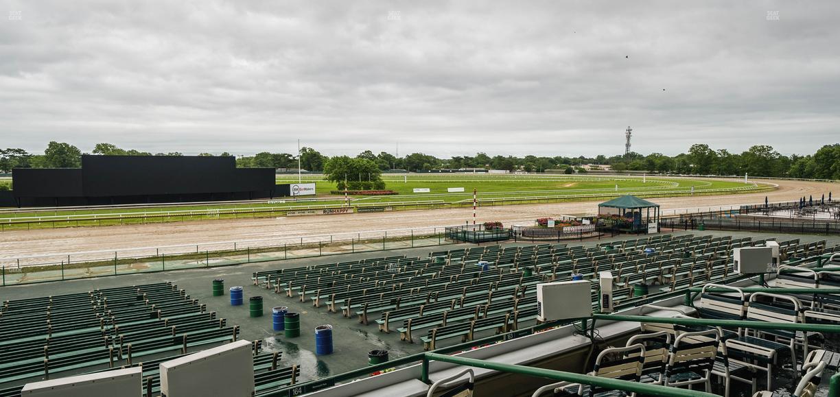 Monmouth Park - Section Grandstand Box 169 Seat View
