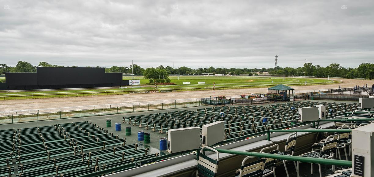 Monmouth Park - Section Grandstand Box 170 Seat View