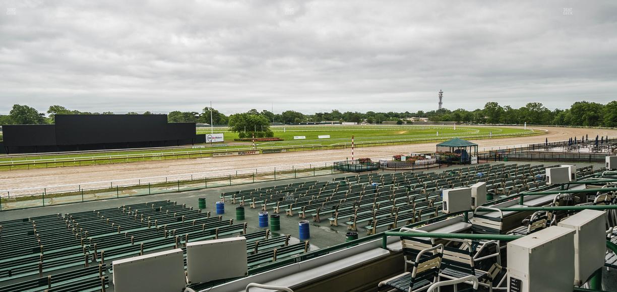Monmouth Park - Section Grandstand Box 173 Seat View