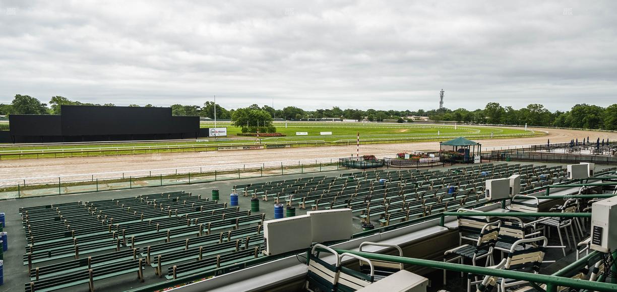 Monmouth Park - Section Grandstand Box 176 Seat View