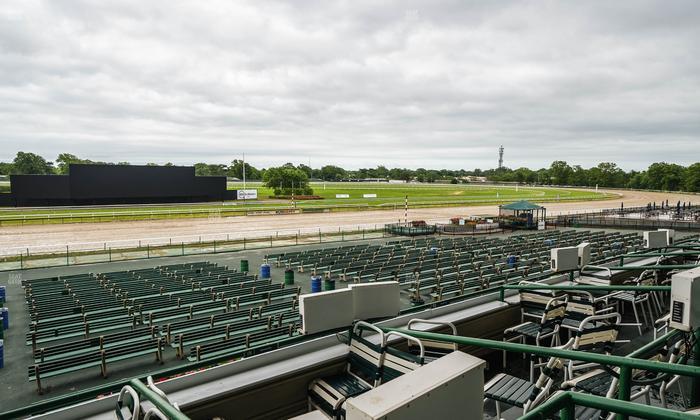 Monmouth Park - Section Grandstand Box 176 Seat View