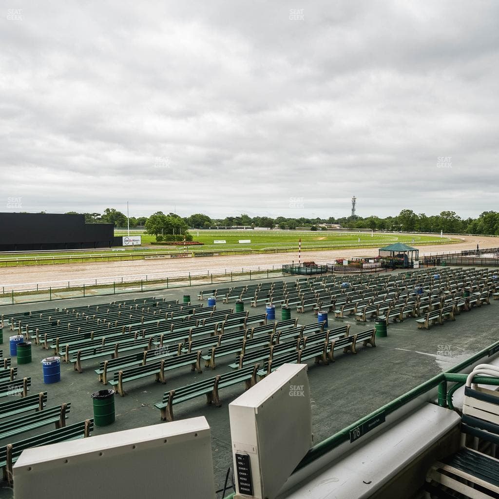 Monmouth Park - Section Grandstand Box 181 Seat View