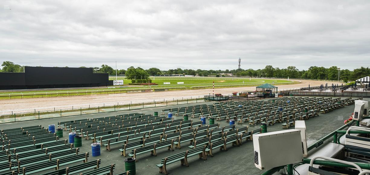 Monmouth Park - Section Grandstand Box 182 Seat View