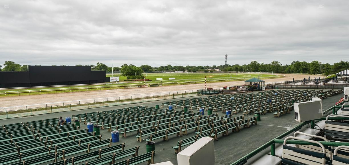 Monmouth Park - Section Grandstand Box 185 Seat View