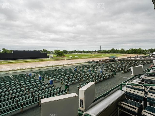 Monmouth Park - Section Grandstand Box 185 Seat View
