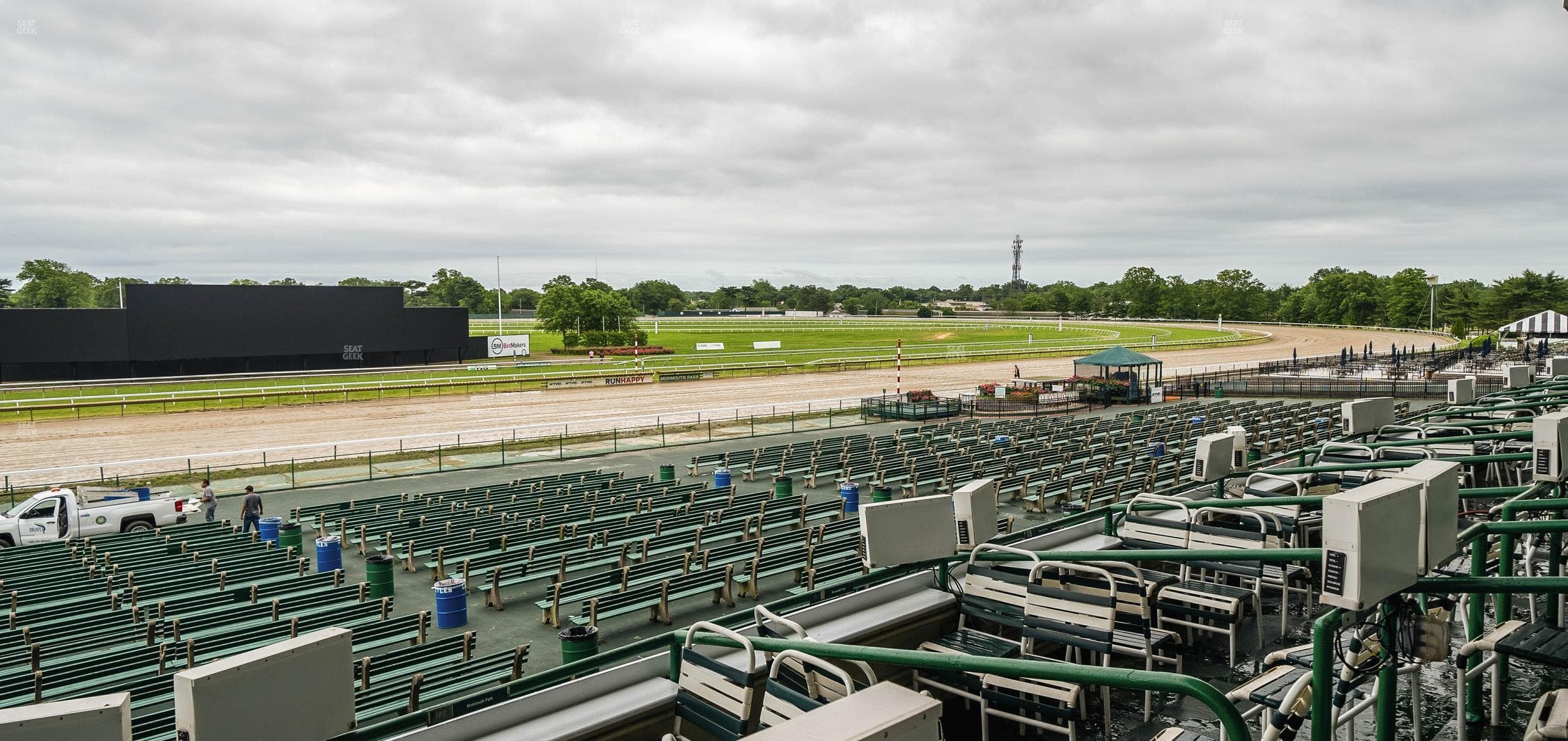 Monmouth Park - Section Grandstand Box 187 Seat View