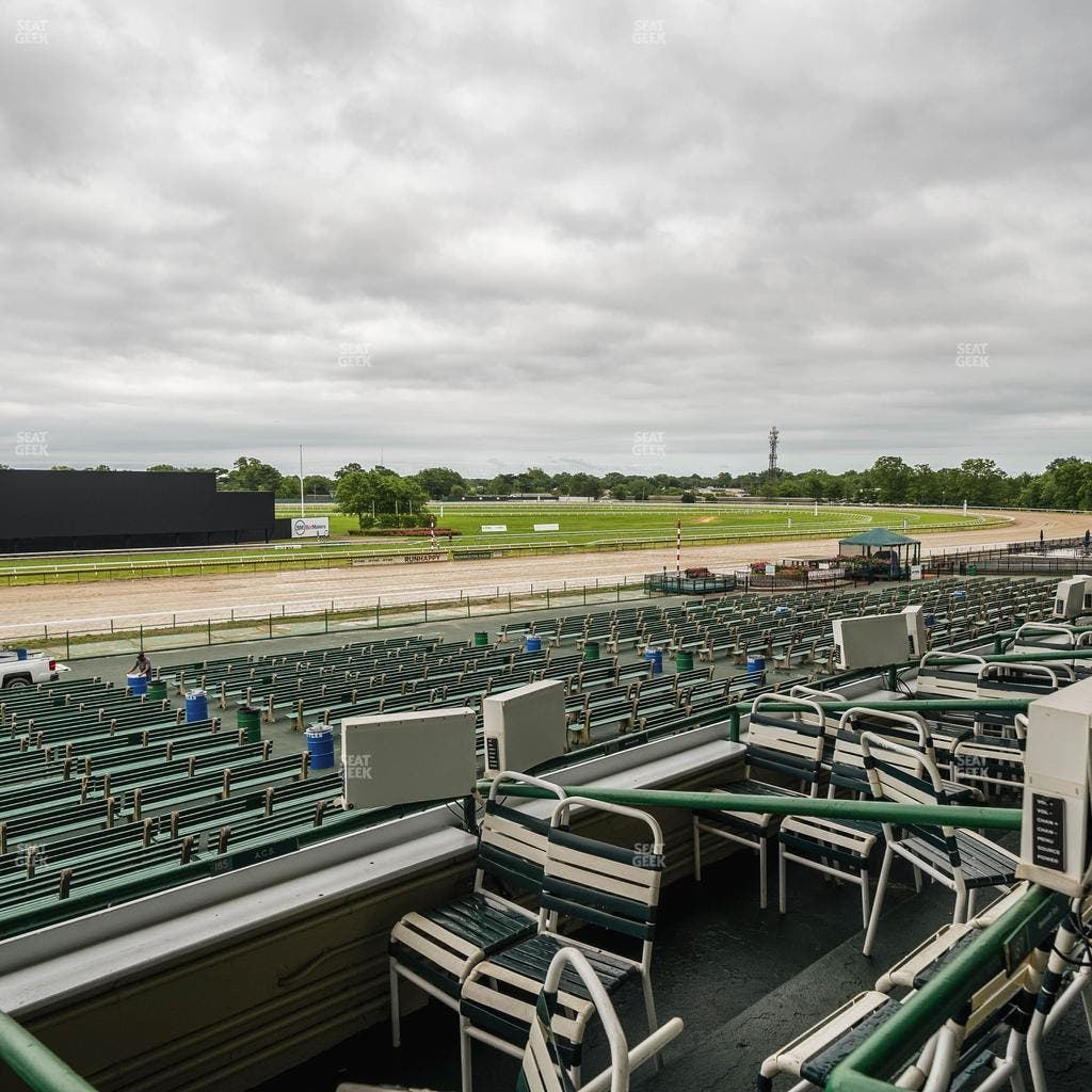 Monmouth Park - Section Grandstand Box 188 Seat View