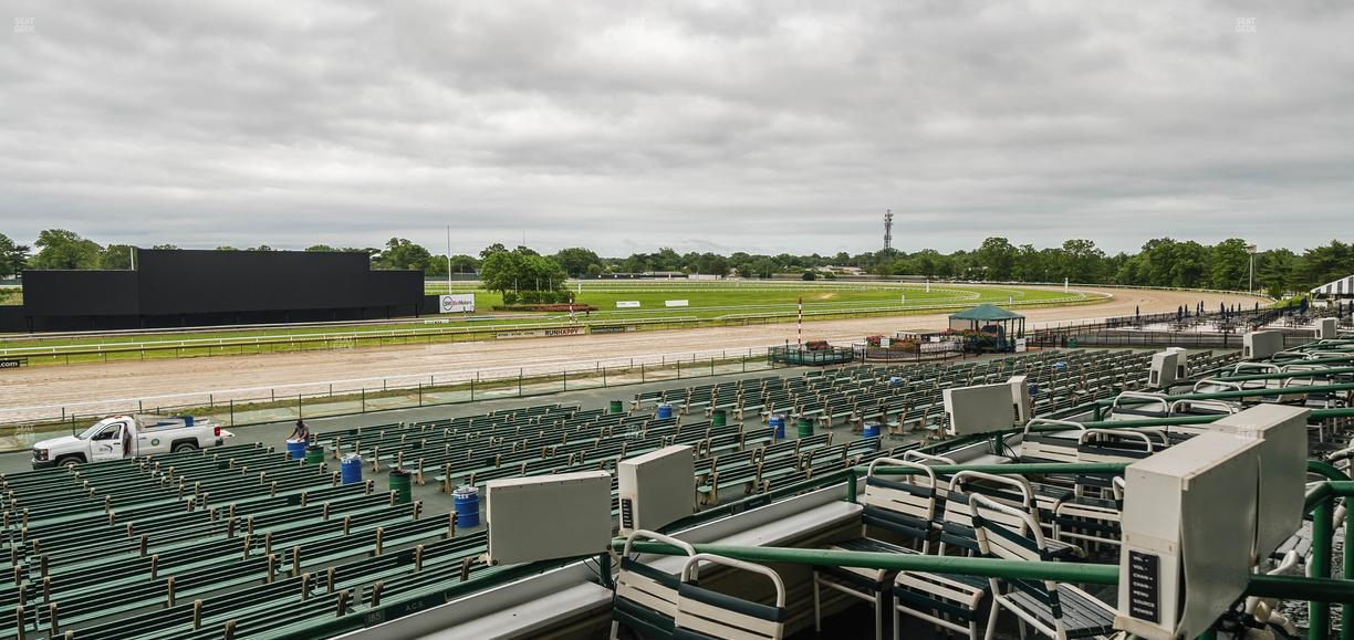 Monmouth Park - Section Grandstand Box 188 Seat View