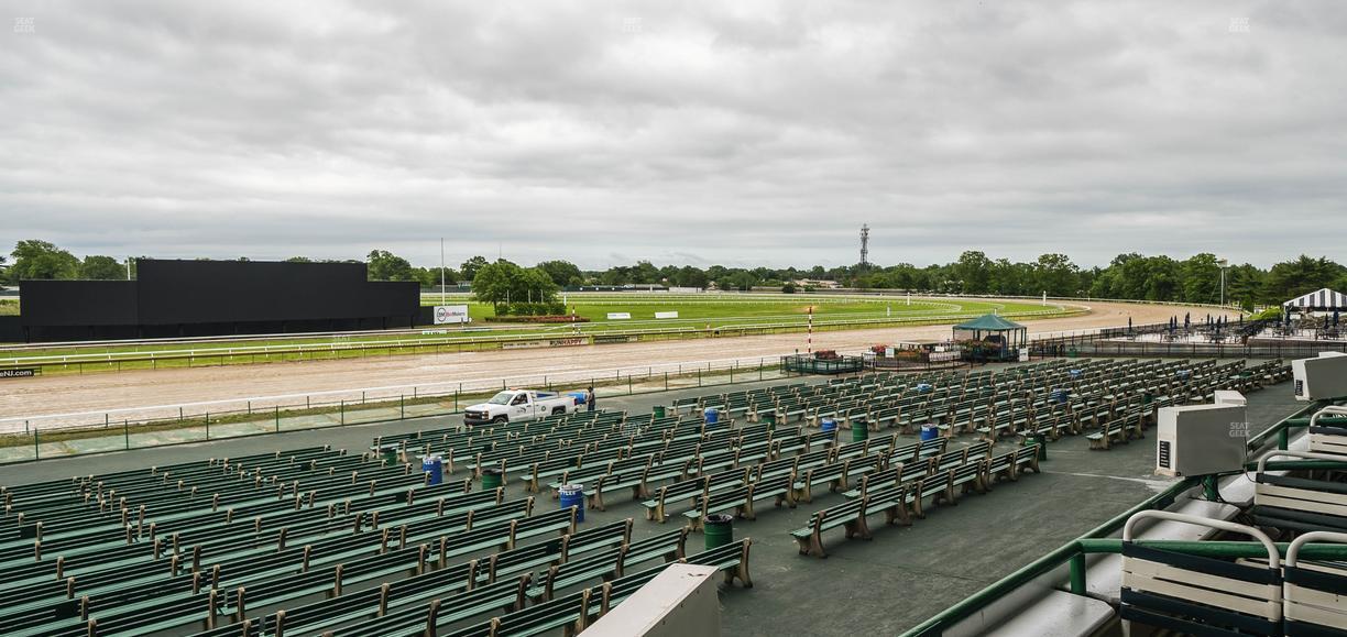 Monmouth Park - Section Grandstand Box 189 Seat View