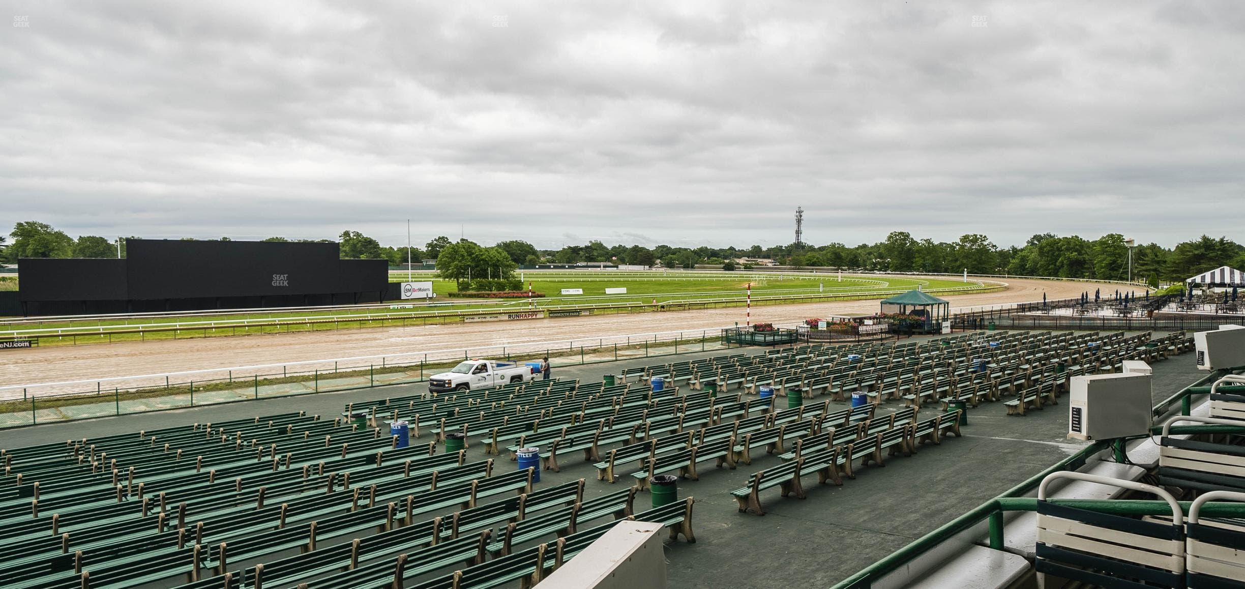 Monmouth Park - Section Grandstand Box 189 Seat View