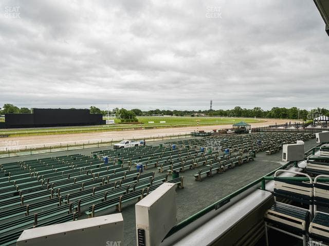 Monmouth Park - Section Grandstand Box 189 Seat View