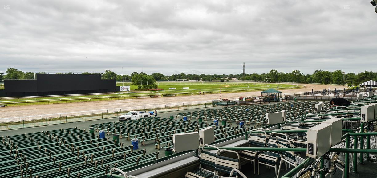 Monmouth Park - Section Grandstand Box 190 Seat View