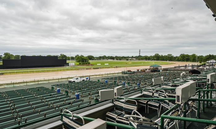 Monmouth Park - Section Grandstand Box 190 Seat View